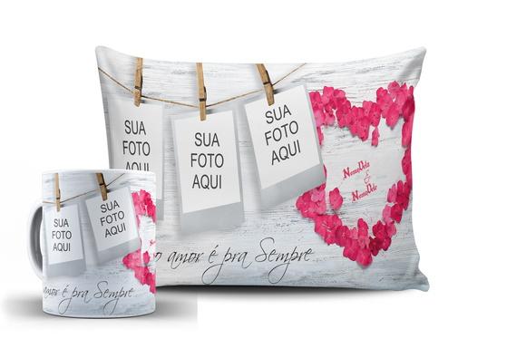 Presente personalizado Nosso amor é pra sempre