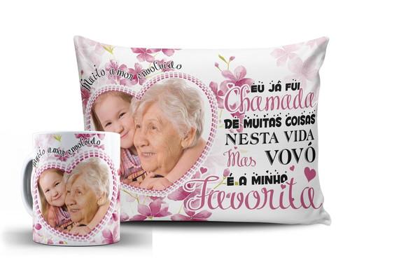 Presente Vovó Avó Lembrancinha Vó Kit Vovó