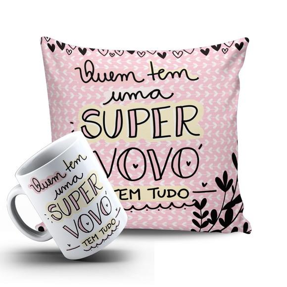 Presente Vovó Lembrança Avó Kit Vó