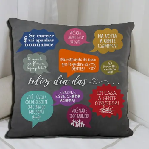 Almofada Mãe falas da mamãe
