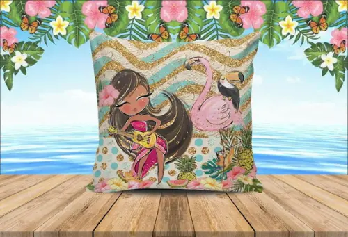 Almofada flamingo 1