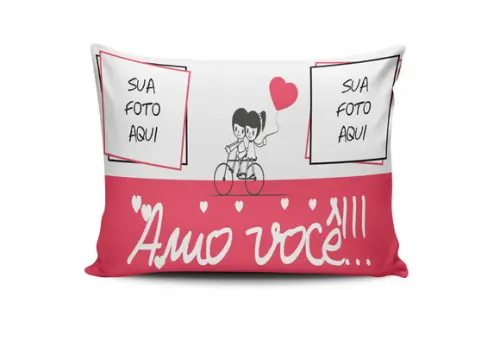 Almofada namorados eu te amo presente amor namorados casal
