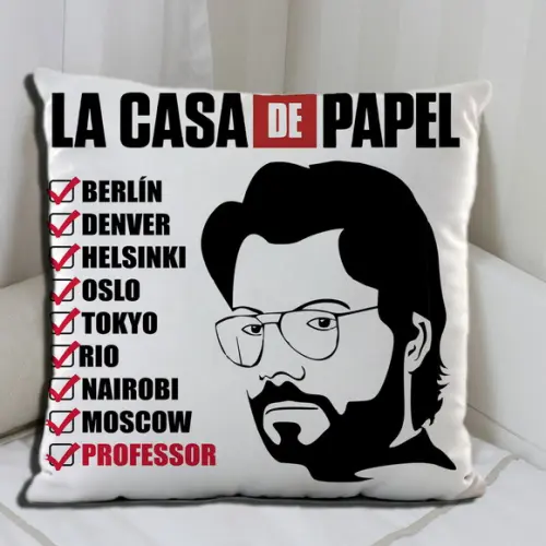 Almofada Personalizada La Casa de Papel