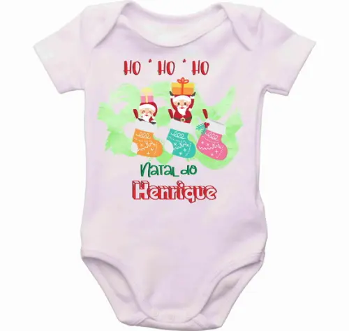 body meu primeiro natal bori natal roupa bebê natal