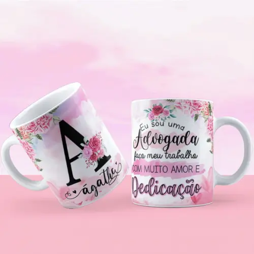 Caneca advogada Personalizada direito advogada