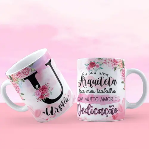 Caneca Arquiteta Presente Arquitetura Caneca Personalizada