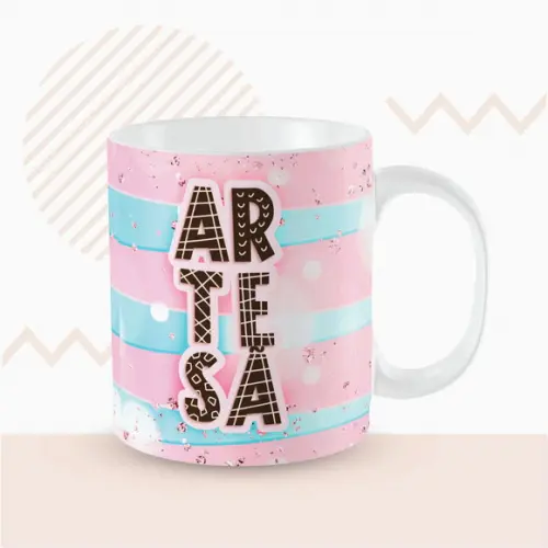 Caneca artesã presente artesã lembrança artesã