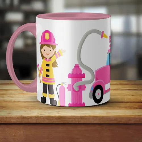 caneca Bombeira personalizada presente bombeira