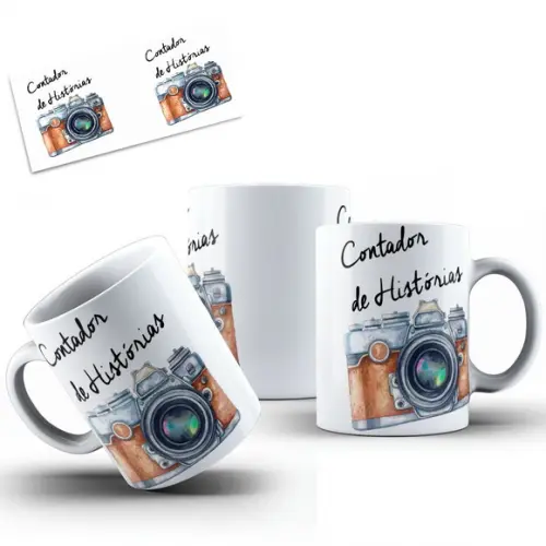 Caneca contador de histórias Fotografo
