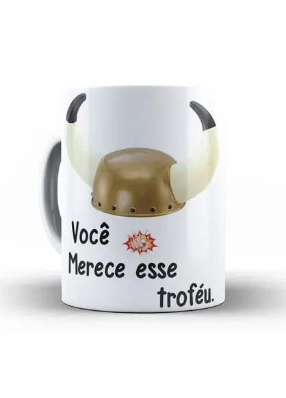 Caneca Corno Você Merece Esse Troféu