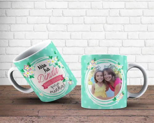 caneca dinda Presente dinda dinda divina presente dinda