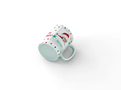 Caneca Feliz natal Dindo com sua foto