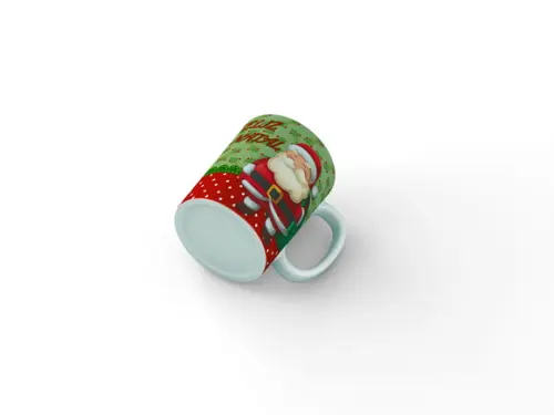 Caneca Feliz natal com sua foto exclusiva