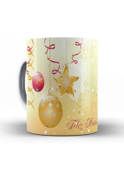 Caneca Feliz natal e próspero ano novo