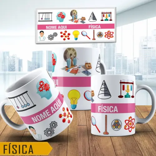 Caneca Física Personalizada