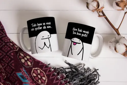 Caneca flork meme caneca divertida flork presente recalque