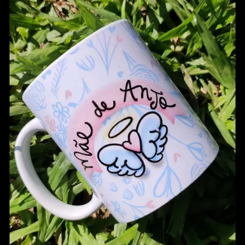Caneca Mãe de anjo presente mãe