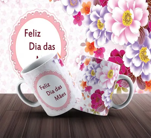 Caneca Mãe personalizada Mãe lembrança dia das mães