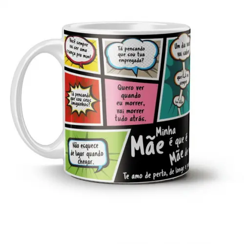 Caneca Mãe presente dia das mães