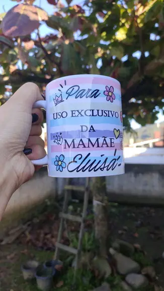 Caneca mãe uso exclusivo da mamãe
