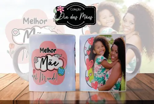 Caneca mamãe Mãe personalizada Mãe dia das mães