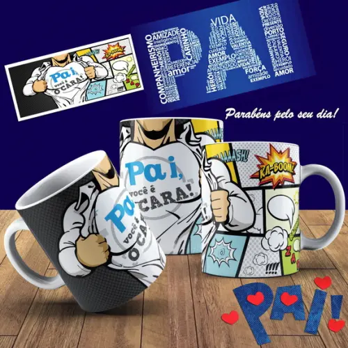 caneca melhor pai dia dos pais presente papai