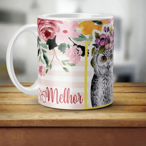 Caneca melhor professora lembrança professora personalizada