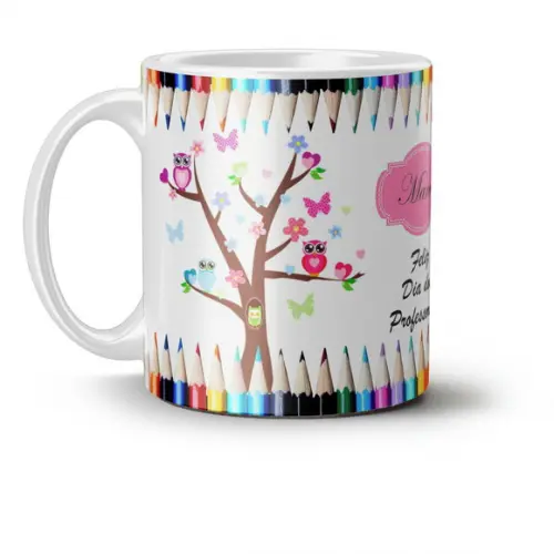 Caneca melhor professora lembrança professora personalizada