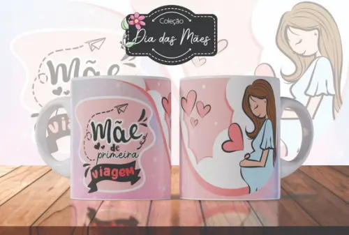Caneca meu primeiro dia das mães dia das mães gravida