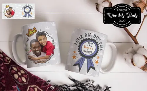 caneca pai dia dos pais presente pai lembrança pai papai