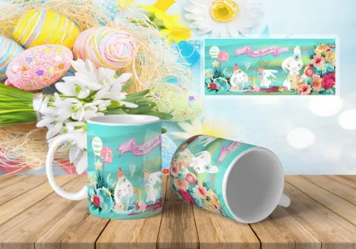 caneca páscoa com carinho