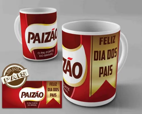 caneca Paizão paizao dia dos pais presente