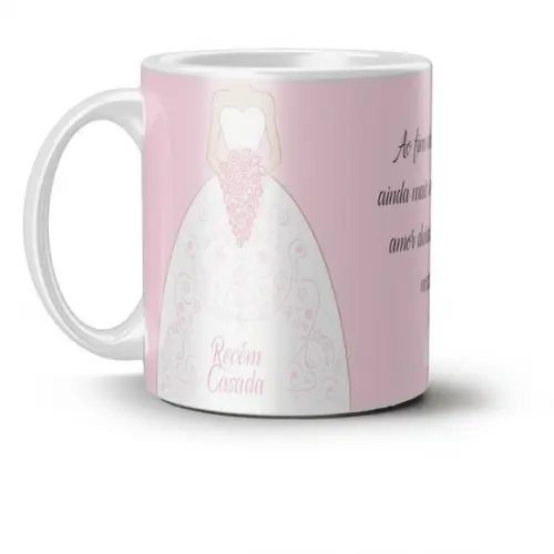Caneca Personalizada Casamento Lembrança Kit Noivos
