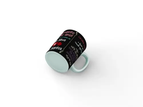 Caneca Personalizada Convite de Casamento blackboard