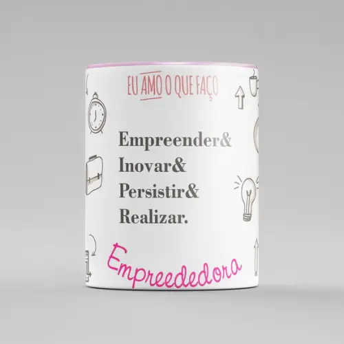 Caneca Personalizada Empreendedora Empresária