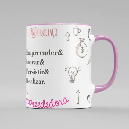 Caneca Personalizada Empreendedora Empresária