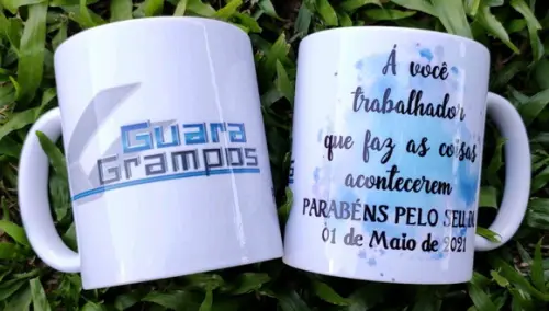 Caneca personalizada dia do trabalhador personalizada