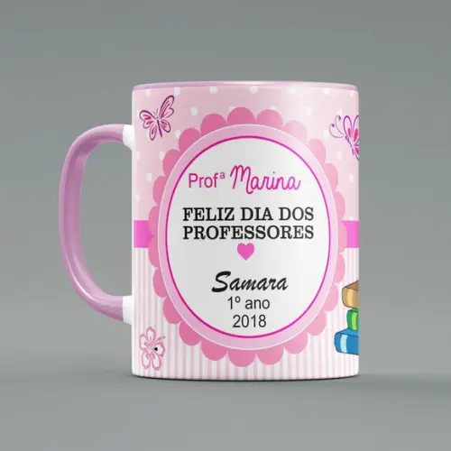 Caneca Personalizada feliz dia dos professores