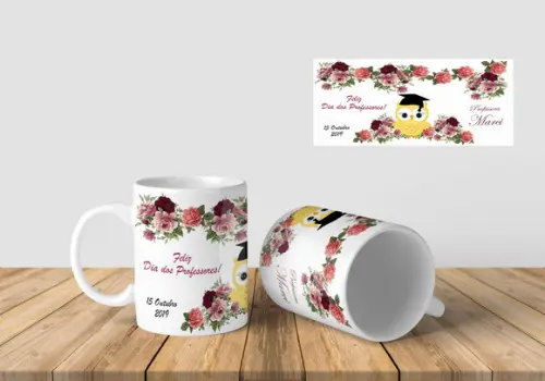 Caneca Personalizada Ensinar É Uma Dádiva