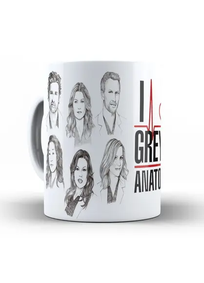 Caneca Personalizada Grey's Anatomy