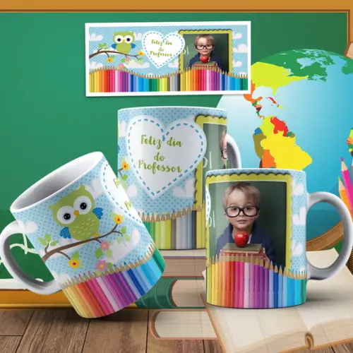 Caneca Personalizada Feliz Dia dos Professores