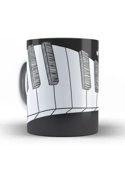 Caneca Personalizada Musica Musica é vida