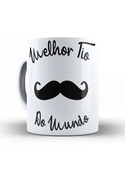 Caneca Personalizada Melhor Tio do Mundo
