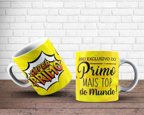 Caneca Primo Lembrança Primo Presente Primo