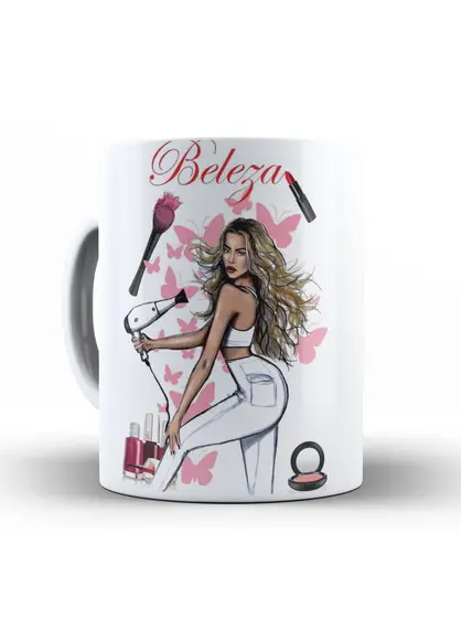Caneca profissional da beleza