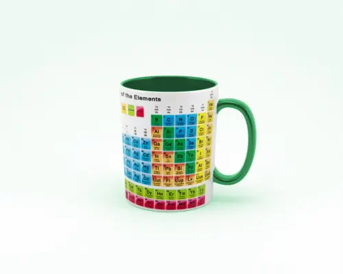 CANECA TABELA PERIÓDICA (QUÍMICA)
