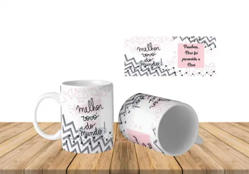 Caneca Vovó melhor vovó