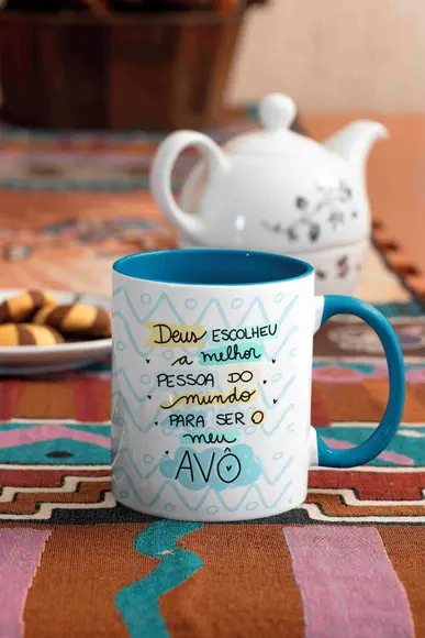 Caneca vovô presente avô lembrança vô