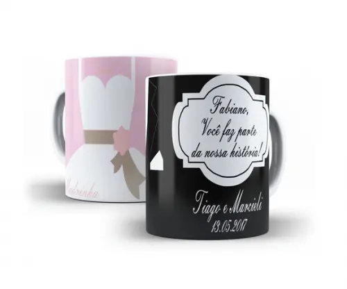 Lembrança Caneca casamento Personalizada Casamento padrinhos