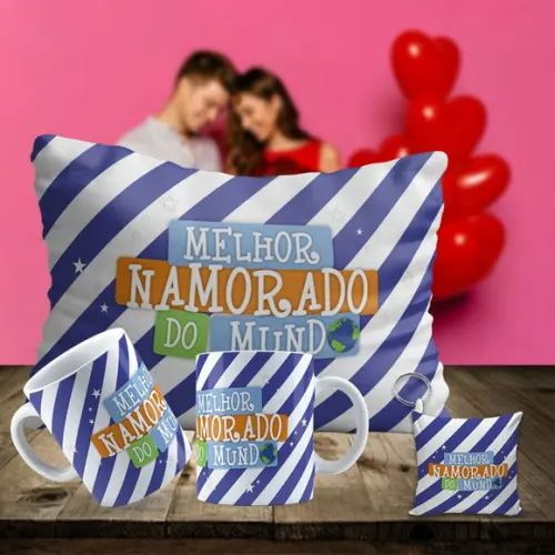 Melhor namorado presente namorado lembrança amor kit